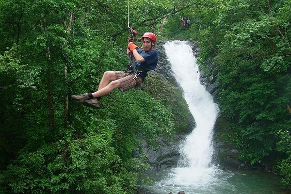 Miramar Zipline Tour at Adventure Park: 18 Cables over 11 Waterfalls, 3.5 Hours