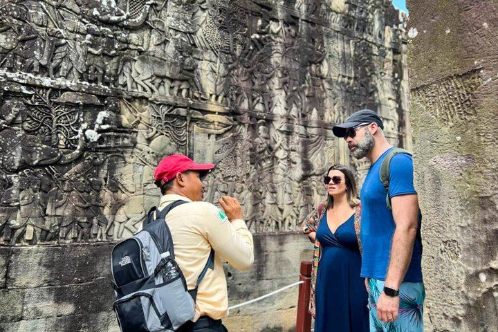 2-Day Shared Tour of Angkor Sunrise, Baphuon, Kulen Cliff, Beng Mealea and Kampong Phluk (8/12)