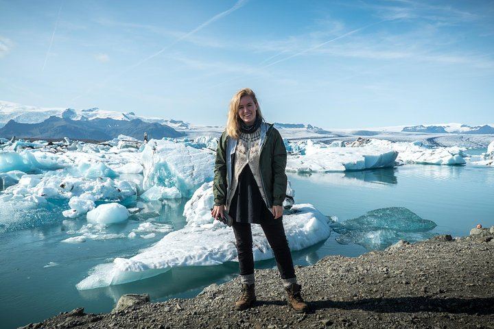 2-Day South Coast Tour with Katla or Crystal Ice Cave, Skaftafell and Jokulsarlon (5/12)