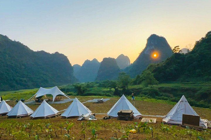 2-Day Cao Bang Camping Tour: Angel Eye Mountain Night, Ban Gioc and Pac Bo Cave (5/9)