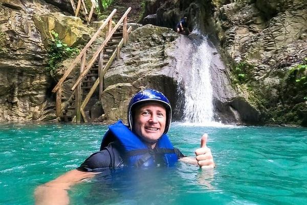 Damajagua Small-Group Cruise Excursion with Lunch, RV Tours DR, Amber Cove, Taino Bay