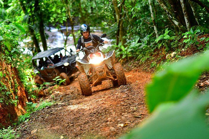 4-Hour ATV Ride to the Private Jaguar Waterfalls, with an El Tigre Lookout Stop (2/10)
