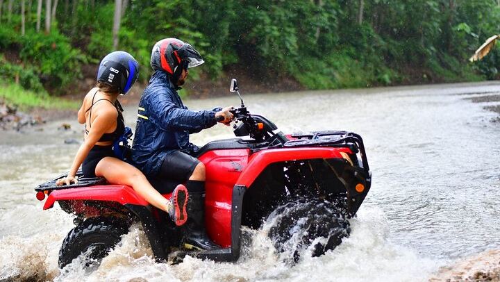 4-Hour ATV Ride to the Private Jaguar Waterfalls, with an El Tigre Lookout Stop (3/10)