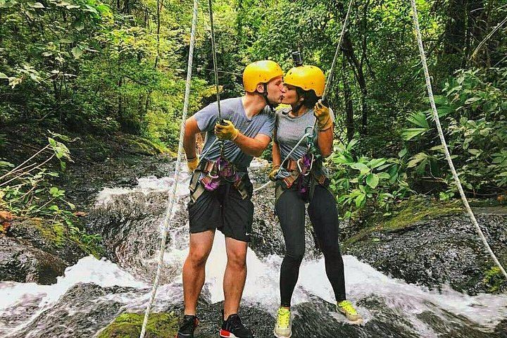 5-Hour Jaco Adventure: ATV, 180-Foot Waterfall Rappel, Zipline and Tractor Ride (2/12)