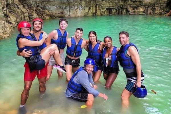 Damajagua 7 Waterfalls in 3 Hours: Limestone Slides, Caves and Main Gate Start