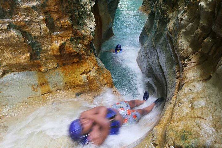 Damajagua 7 Waterfalls in 3 Hours: Limestone Slides, Caves and Main Gate Start (6/12)