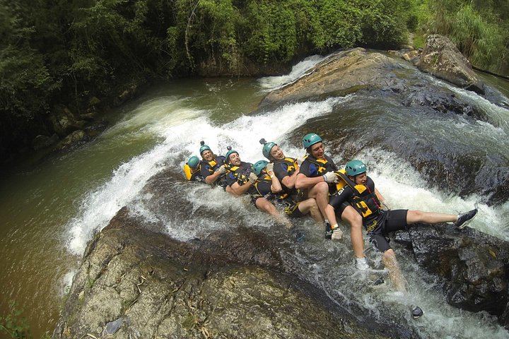 Dalat Canyoning Day Trip: Hotel Pickup, 25 m Abseil, 50 m Zipline and Washing Machine (8/12)