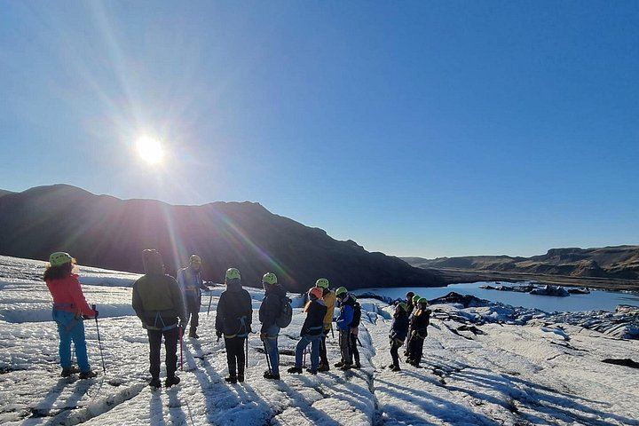 Solheimajokull Glacier Hike and Seljalandsfoss Day Trip with Sky Lagoon Pure Package (8/12)