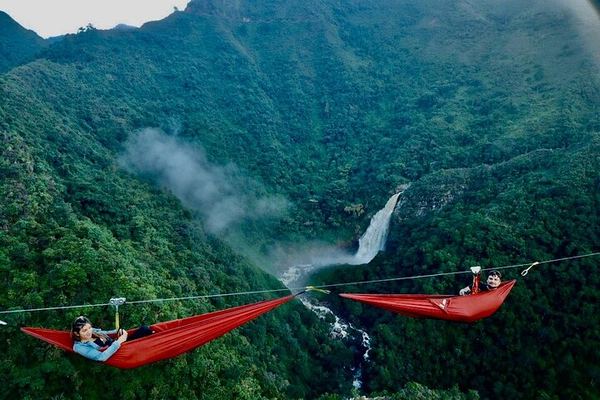 Private Salto del Buey Tour with Zipline, Sky Hammocks, Coffee Viewpoint and Lunch