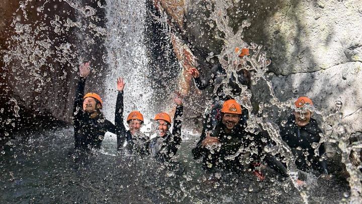 Afternoon Canyoning in Nuns Valley, Level 2: 15:00 Start, Rappels up to 15 m (3/9)