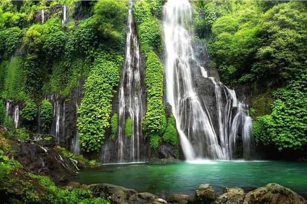 Private Aling-Aling, Gitgit and Banyumala Waterfall Tour with Transport