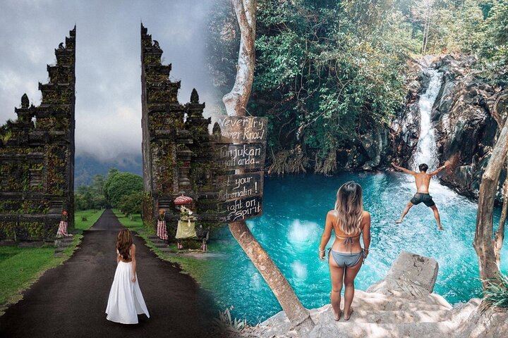 Aling-Aling Four-Waterfall Jump and Slide Day with Lunch and Handara Gate (2/12)