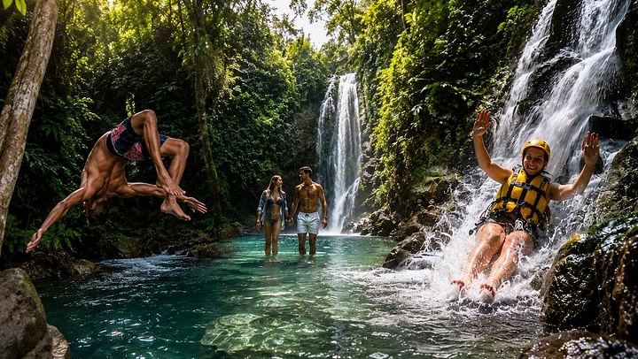 Aling-Aling Four-Waterfall Jump and Slide Day with Lunch and Handara Gate (4/12)