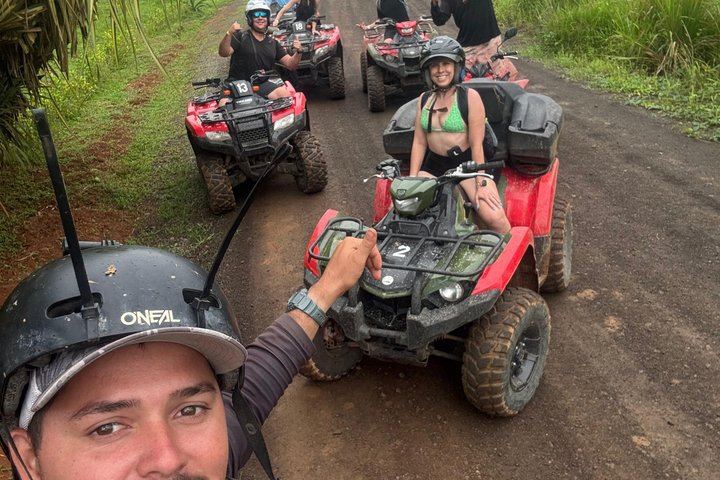 Jaco ATV Tour to Two Jungle Waterfalls: Cascada del Zorro and Pura Vida Falls (5/12)