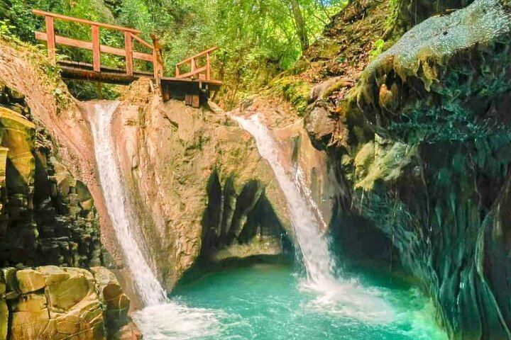 Damajagua 7 Waterfalls Family Tour with Dominican Lunch and Chocolate Factory Visit (1/11)