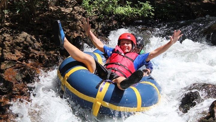 La Leona Waterfall Hike and River Tubing Day Trip, Two Travelers Minimum (2/12)
