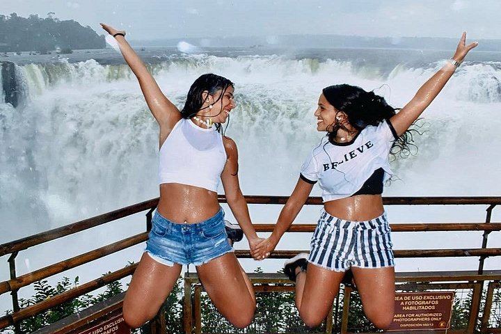 Iguazu Argentine Falls and Guarani Jasy Pora Community Visit with Tres Fronteras Stop (12/12)