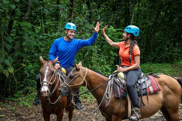 Arenal Rainforest Horseback Ride to La Fortuna Waterfall, Minimum Age 7, Two-Rider Minimum (1/7)