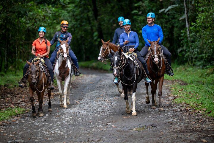 Arenal Rainforest Horseback Ride to La Fortuna Waterfall, Minimum Age 7, Two-Rider Minimum (3/7)