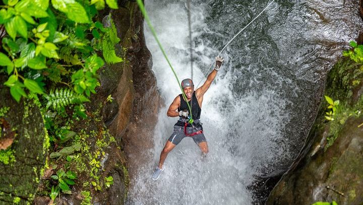 Arenal River Canyon Rappelling with Canopy Lines and Lunch at La Roca Bistró (2/12)