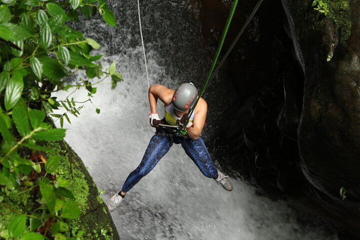 Arenal River Canyon Rappelling with Canopy Lines and Lunch at La Roca Bistró (6/12)