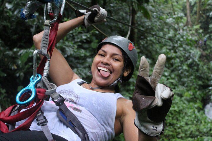 Arenal River Canyon Rappelling with Canopy Lines and Lunch at La Roca Bistró (7/12)