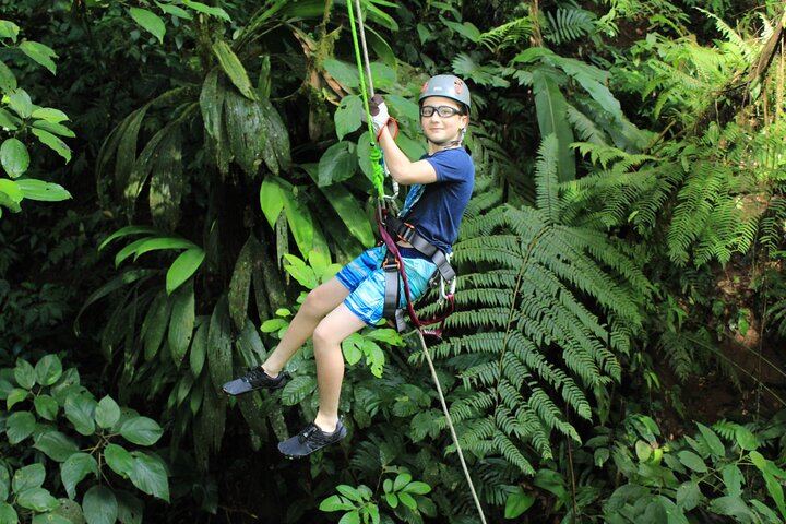 Arenal River Canyon Rappelling with Canopy Lines and Lunch at La Roca Bistró (3/12)