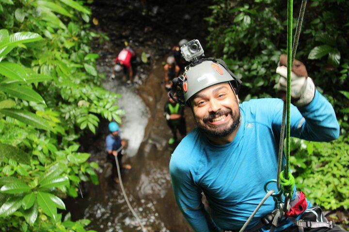 Arenal River Canyon Rappelling with Canopy Lines and Lunch at La Roca Bistró (5/12)