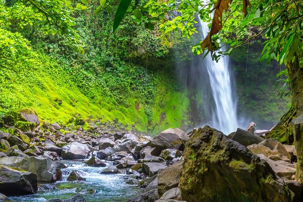 Arenal Volcano, Maleku Village and La Fortuna Waterfall Day with Hot Springs Soak