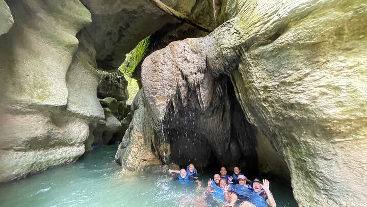 Arenales River Caving, Limestone Canyon Swim and Hidden Natural Spring Hike (1/12)