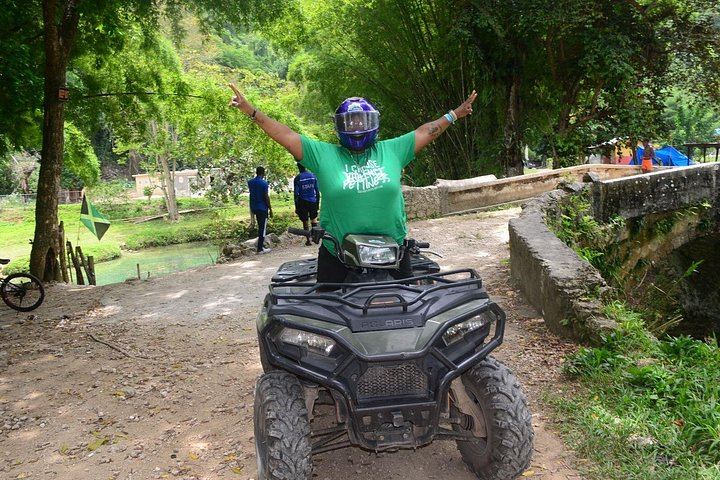 ATV Countryside Ride and Blue Hole Waterfalls Adventure in Ocho Rios, Fees Included (1/9)