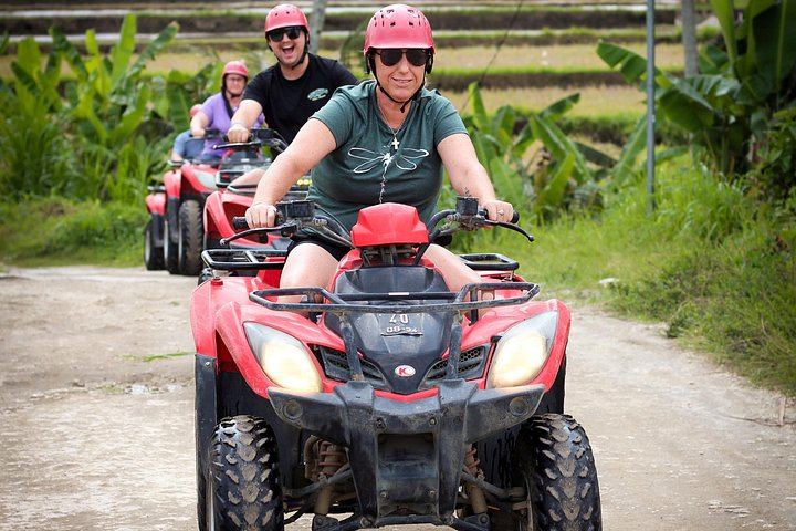 Kuber Bali ATV Quad Ride with Waterfall, Tunnel, Rice Fields and Lunch (1/12)