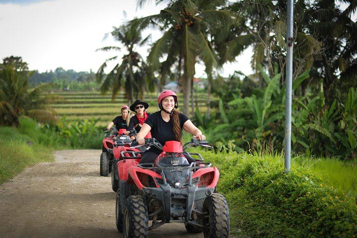 Kuber Bali ATV Quad Ride with Waterfall, Tunnel, Rice Fields and Lunch (12/12)