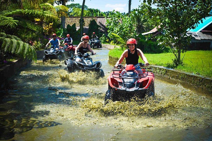 Kuber ATV Ubud Ride with 500m Cave, Waterfall, Plantation and Lunch (10/12)