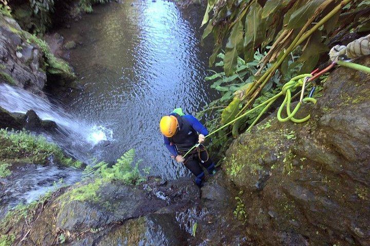 Half-Day Canyoning at Ribeira dos Caldeirões with Picos de Aventura, Azores (5/12)