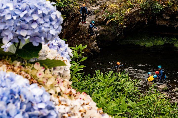Half-Day Canyoning at Ribeira dos Caldeirões with Picos de Aventura, Azores (7/12)