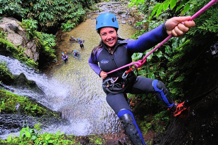 Half-Day Canyoning at Ribeira dos Caldeirões with Picos de Aventura, Azores (3/12)