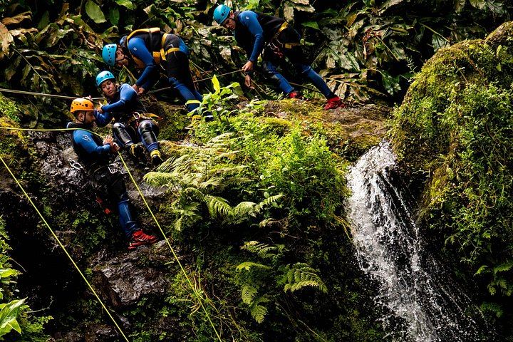 Half-Day Canyoning at Ribeira dos Caldeirões with Picos de Aventura, Azores (6/12)