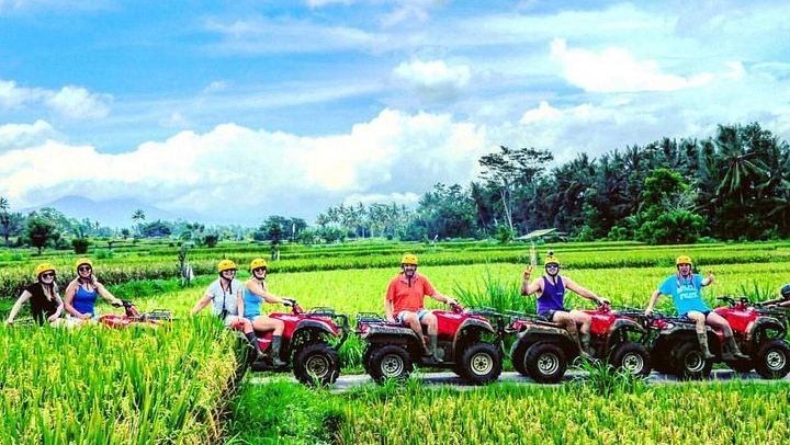 Bali 350cc Quad Bike Ride with Sangeh Monkey Forest, Waterfall and Buffet Lunch (3/12)