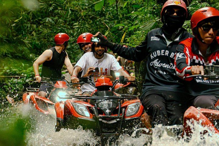 Kuber Bali ATV Ride Through Historic Tunnel and Waterfall near Ubud (8/12)