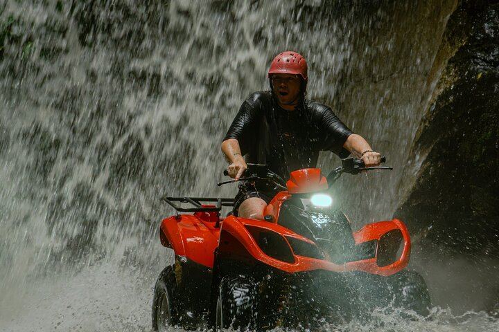 Kuber Bali ATV Ride Through Historic Tunnel and Waterfall near Ubud (4/12)