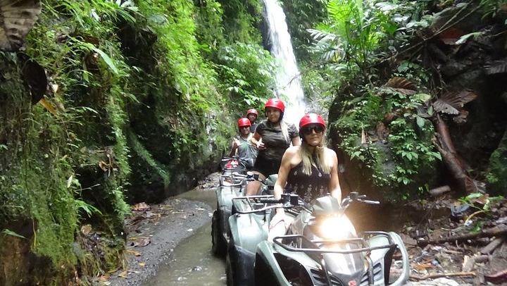 Kuber ATV Ubud Ride with 500m Cave, Waterfall, Plantation and Lunch (3/12)