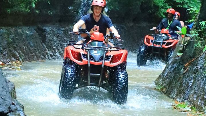 Ubud ATV Quad Ride with Gorilla Cave, Waterfall, River Crossings and Lunch (1/12)