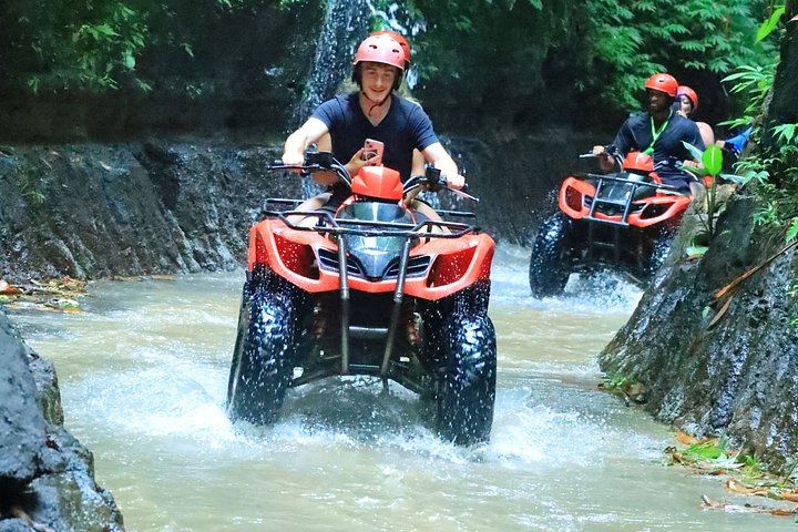 Ubud ATV Quad Ride with Gorilla Cave, Waterfall, River Crossings and Lunch (1/12)