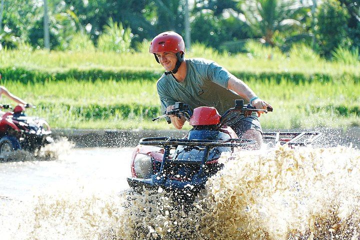 Ubud ATV Quad Ride with Gorilla Cave, Waterfall, River Crossings and Lunch (12/12)