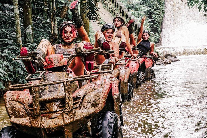 Ubud ATV Quad Ride with Gorilla Cave, Waterfall, River Crossings and Lunch (10/12)