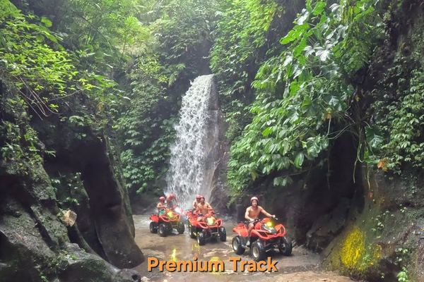 Singakerta Bali ATV Ride with Waterfall, Jungle Cave, River and Long Tunnel