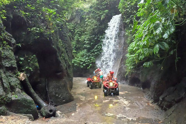 Singakerta Bali ATV Ride with Waterfall, Jungle Cave, River and Long Tunnel (2/12)