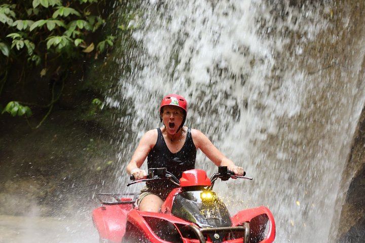 Singakerta Bali ATV Ride with Waterfall, Jungle Cave, River and Long Tunnel (6/12)