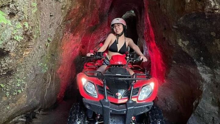 Kuber Bali ATV Ride Through Historic Tunnel and Waterfall near Ubud (2/12)